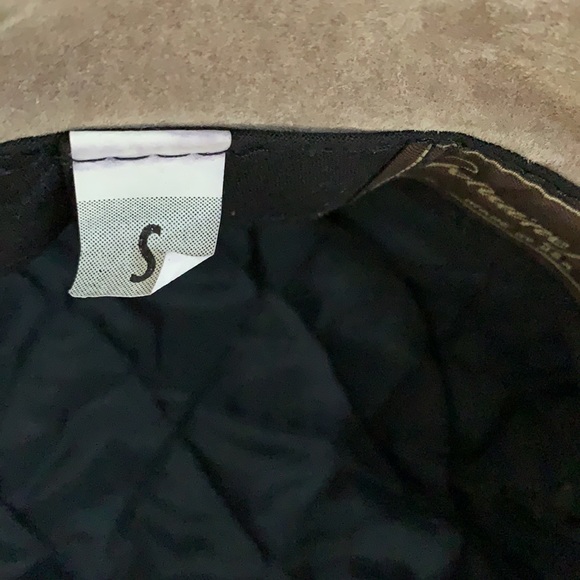 Vintage Sima International Bucket Hat Genuine Suede Made in USA Sz Small Unisex - Picture 6 of 6